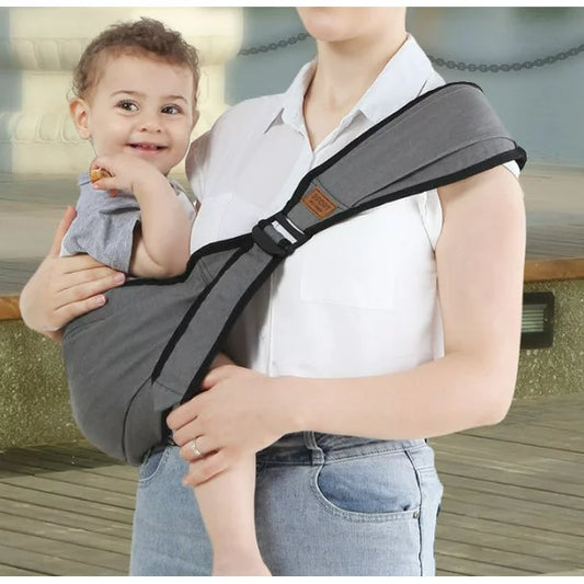 Londonisy Baby Carrier Grey Sling for 0 to 20 month old - Best Baby Carrier Sling  - Just $10! Shop now at DealsForTen.com