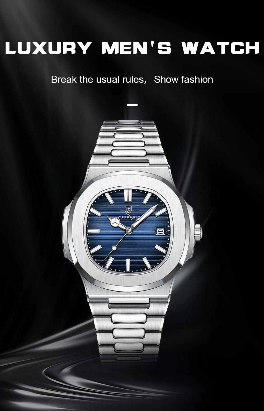 Julius Luxury Men Stainless Watch-men watches-All10dollars.com