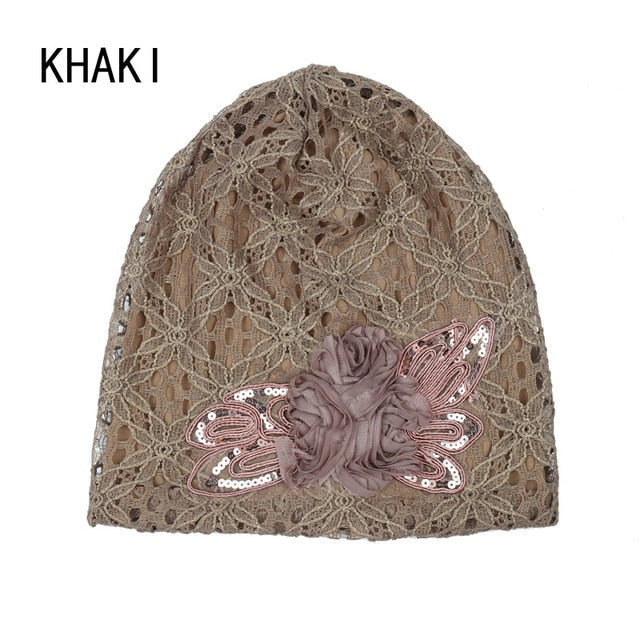 Women Skull Beanies Fashion Warm Cap Elasticity Knit Hats-women beanies-KHAKI-One Size-All10dollars.com