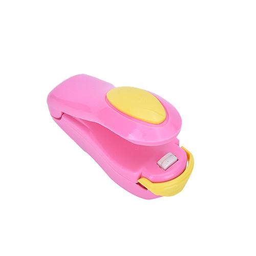 Kitchen Accessories Tools Mini Portable Food Clip.-ziplock machine-Pink-All10dollars.com