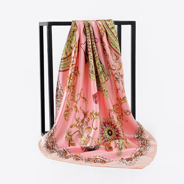Square Silk Scarves-women scarves-Color 13-All10dollars.com