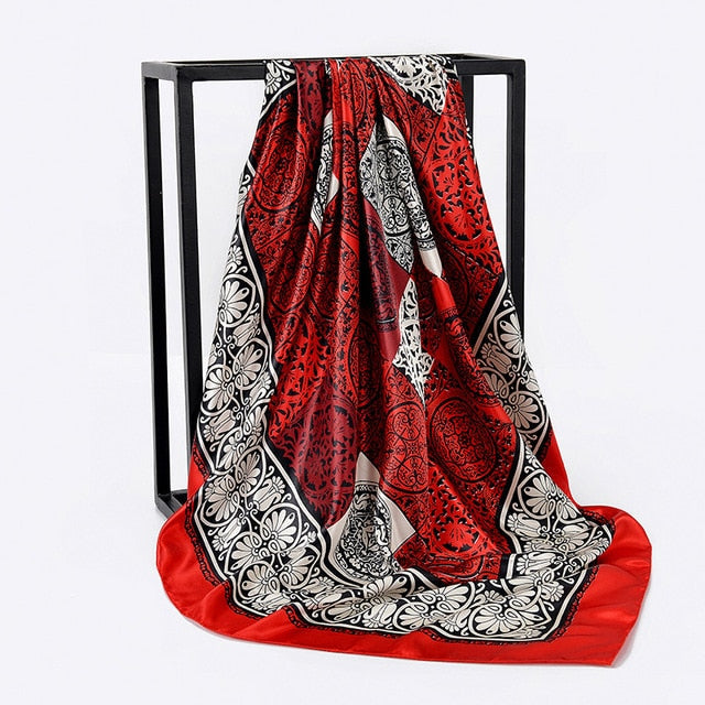 Square Silk Scarves-women scarves-Color 43-All10dollars.com
