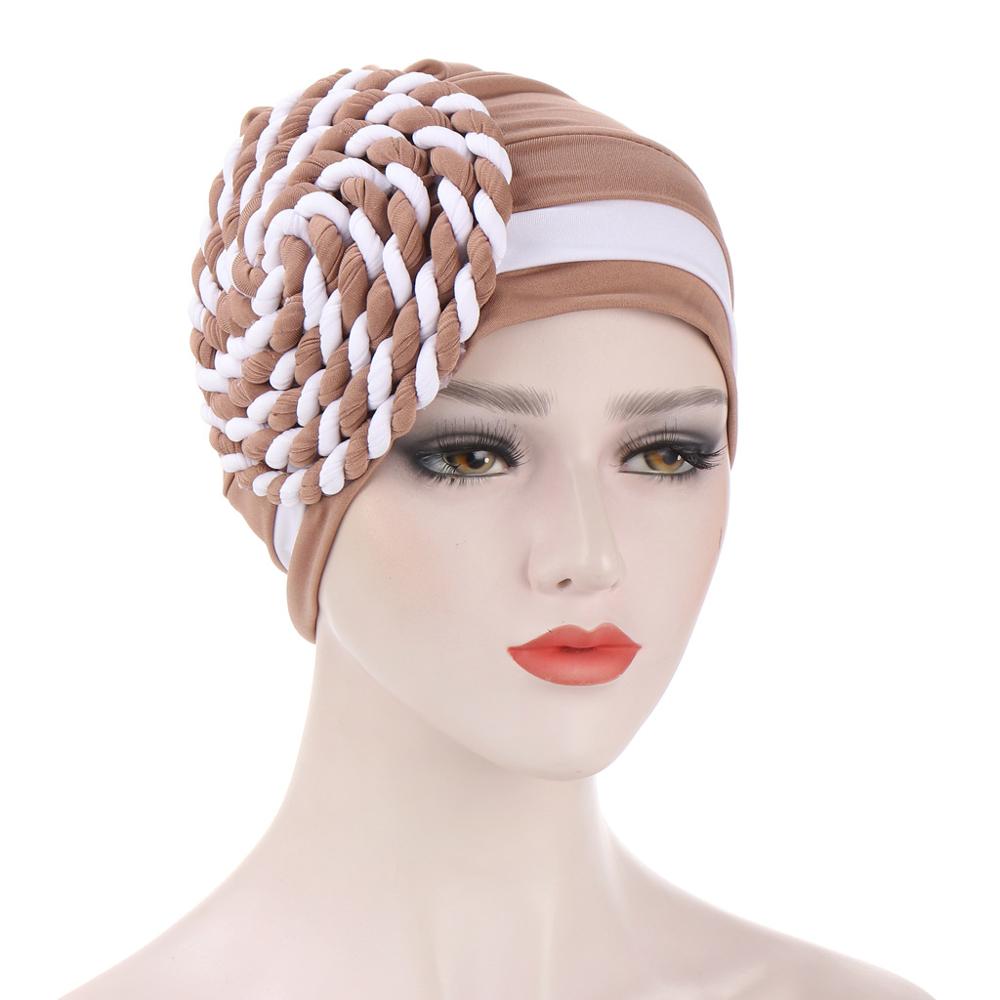 Braided turban bonnet head - Twisty-African Braids Turbans for woman-All10dollars.com