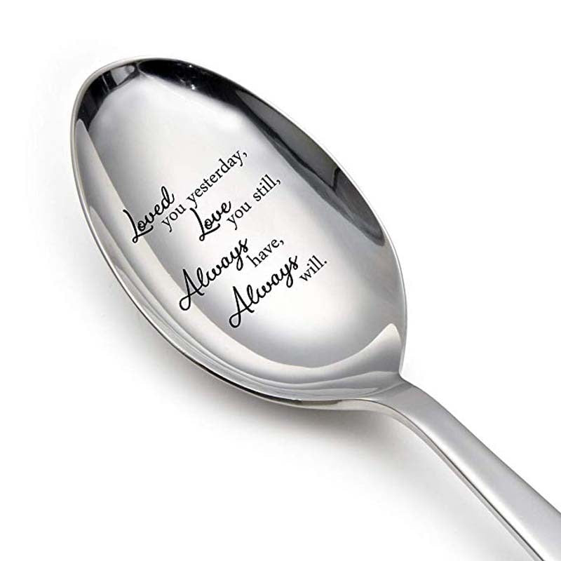romantic love gift letter Long Spoon new year party favor-Love gift-All10dollars.com