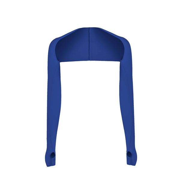 Long Sleeves Bolero Jacket Scarf 2 pack-Coats & Jackets-royal blue-All10dollars.com