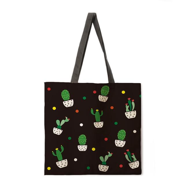 Floral Print Handbag outdoor beach bag female tote bag-Handbags-13-M-All10dollars.com