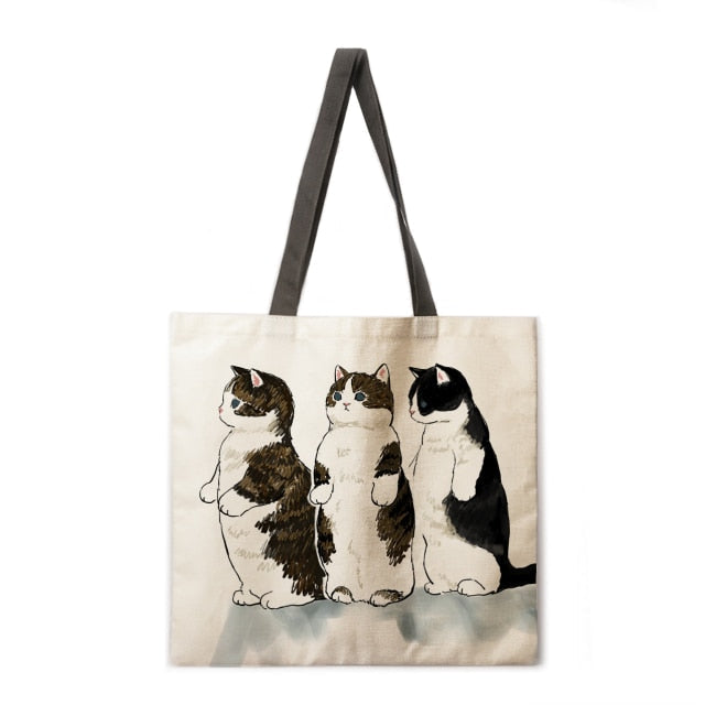 cat print tote bags-handbag-5-M-All10dollars.com