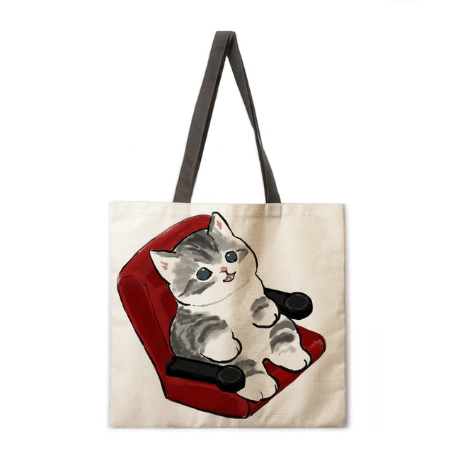 cat print tote bags-handbag-13-M-All10dollars.com