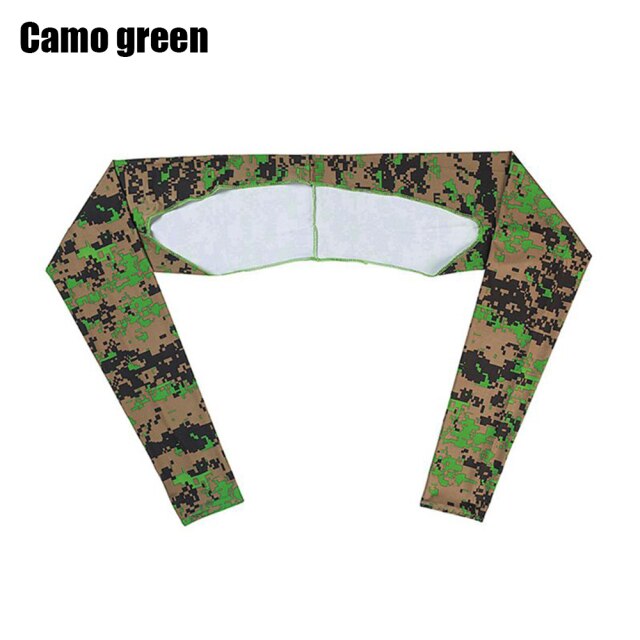 2PCS Shawl Arm Sleeves Women Scarf Jacket Bolero One Size FIT ALL-women bolero-Camo green-All10dollars.com